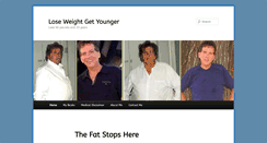 Desktop Screenshot of loseweightgetyounger.com